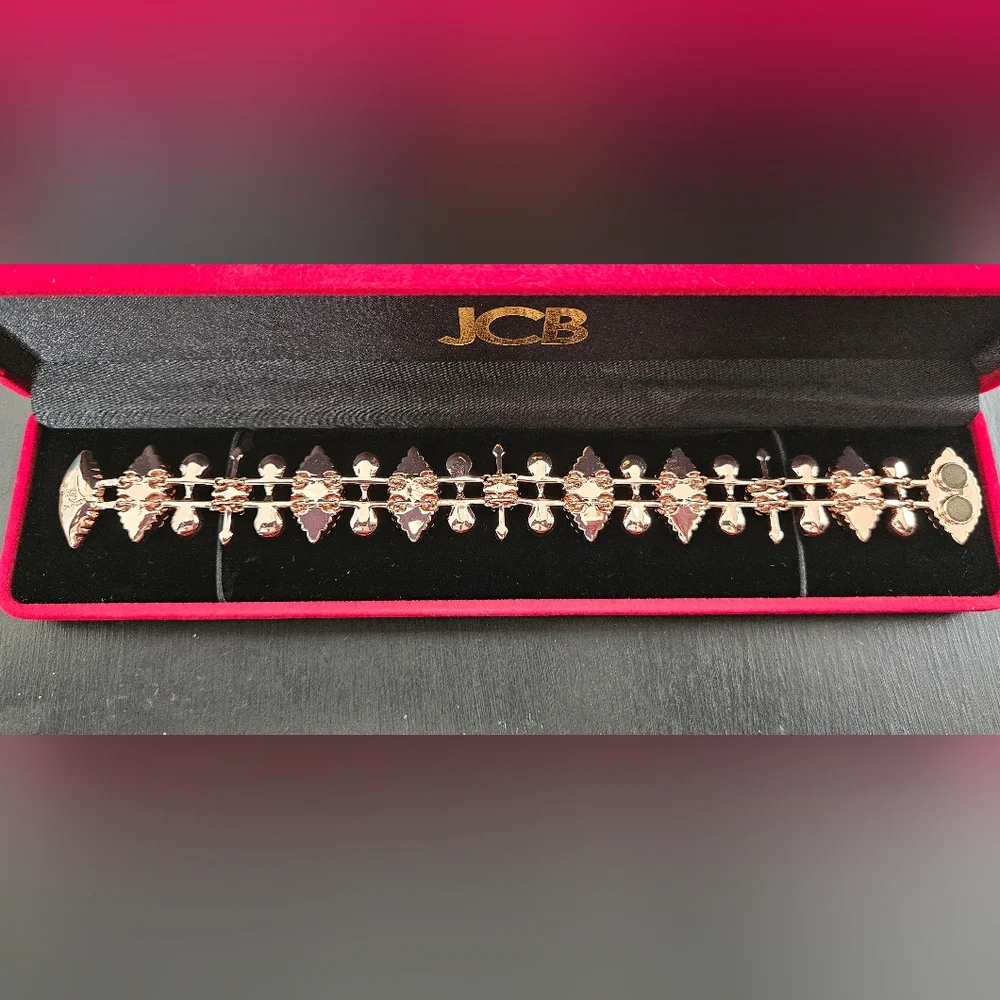 JCB Rhinestone Bracelet - Picture 2 of 5